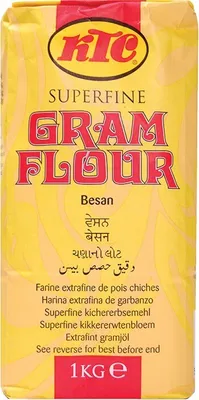Produktbild von [ 1kg ] KTC Kichererbsen (+gelbe Erbsen) Mehl / superfine Gram Flour