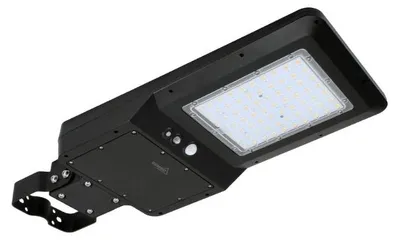Produktbild von Solarbetriebene Straßenleuchte mit Infrarotsensor, 40 W, 6000 lm, IP65, CCT – 3000 K/4000 K/6000 K