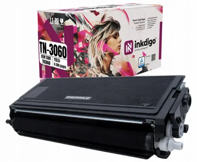 Produktbild von Inkdigo Toner TN3060 für Brother DCP-8040, DCP-8040LT, DCP-8045D, DCP-8045DN – Schwarz, 6500 Seiten,, KI-generiertes Bild