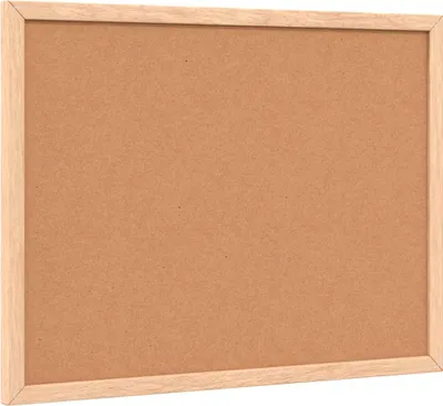 Obrázok produktu pre vidaXL Korková tabuľa s rámom z masívneho borovicového dreva 40x30 cm