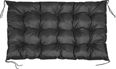 Obrázek produktu pro Zahradní polštář 120x80 cm pro paletovou lavici voděodolný černý
