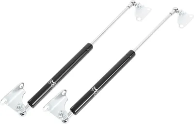 Produktbild von 2x Gasdruckfeder 200N 45LB Gasdruckdämpfer Gasfeder Dämpfer Heckklappe Kompressionsfeder 15 Zoll Schwarz