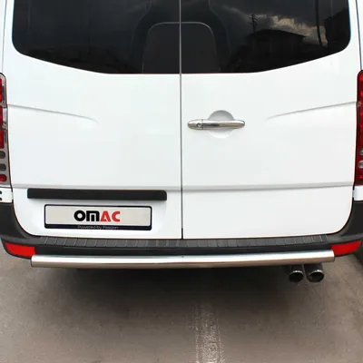 Zdjęcie produktu dla Osłona zderzaka dla VW Crafter 2006-2017 szczotkowana ciemna