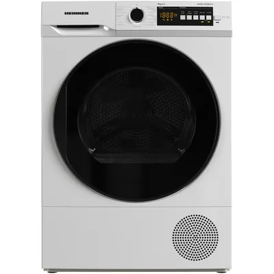 Produktbild von Heinner HHPD-V9T2KA Wärmepumpentrockner 9 kg, Digital-Display, Anti-Kräusel, PureBeam+, Weiß