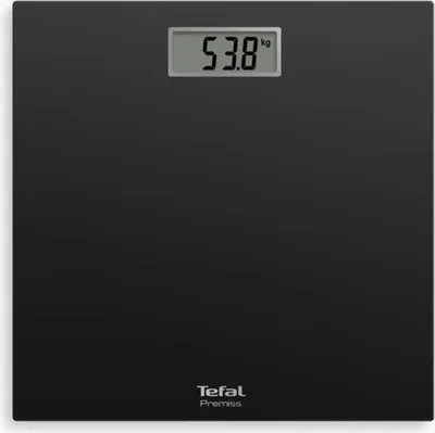 Obrázok produktu pre Tefal PP1400, Elektronická osobná váha, 150 kg, 100 g, Čierna, kg, lb, ST, Štvorec