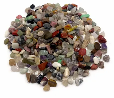 Edelsteine 500 g, 15-20 mm, naturbelassen, mehrfarbig
