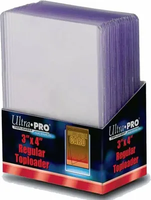 Produktbild von Ultra Pro Regular Toploader - 25 sztuk -3 "x4"