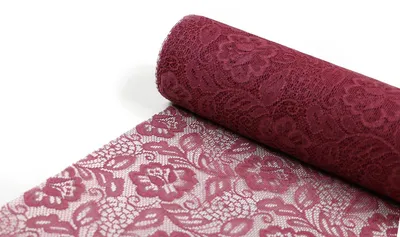 Produktbild von SIZOLACE® ROSE, Spitzen-Optik, Tischläufer, Tischband 30cm/5m Altrosa