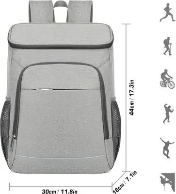 Produktbild von kühlrucksack, isolierter Lunch-Rucksack, isolierte Lunch-Tasche