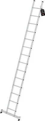 Produktbild von Sprossen-Anlegeleiter mit nivello®-Traverse 14-Sprossen