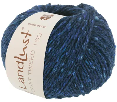 Produktbild von Lana Grossa - Landlust Soft Tweed 180 0114 dunkelblau meliert