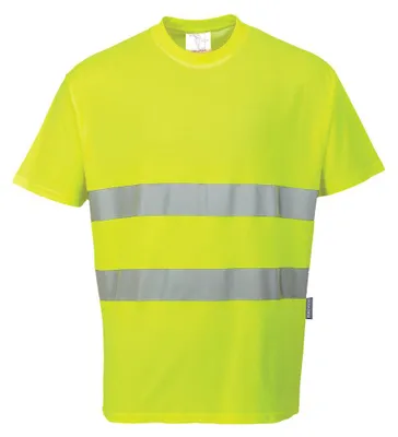 Immagine prodotto di Portwest S172 Baumwoll- Comfort-T-Shirt Giallo Gr. 4XL