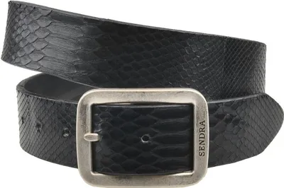 Produktbild von Sendra Gürtel Schlangenleder Python Schwarz