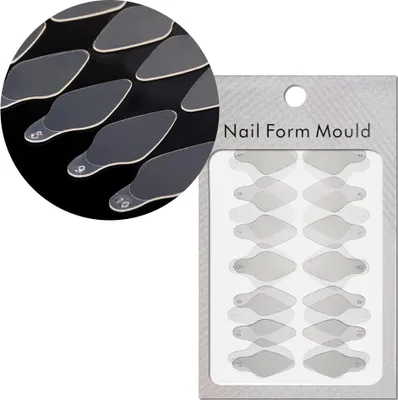 Obrázek produktu pro Samolepicí silikonové formy pro oválné krátké formy ST012-2 MollyLac 24 ks.