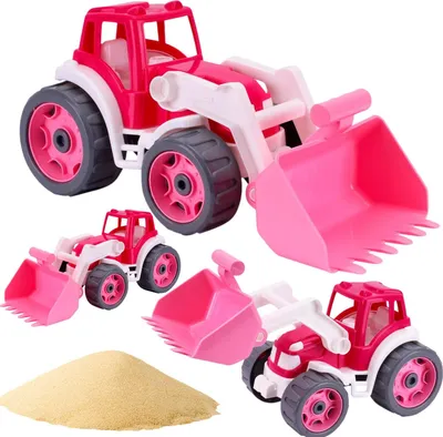 Image de TECHNOK Tracteur Techno 8195 rose