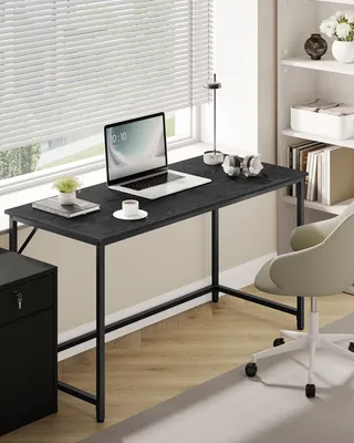 Obrázek produktu pro VASAGLE psací stůl počítačový stůl 135 x 60 x 76cm úzký kancelářský stůl černý