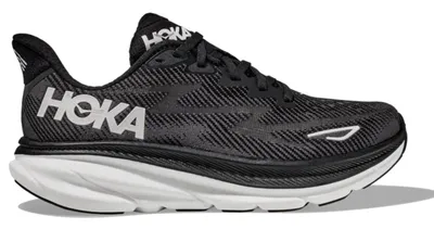 Produktbild von HOKA Damen Laufschuhe Schwarz 1127896-BWHT Grösse 39 1/3