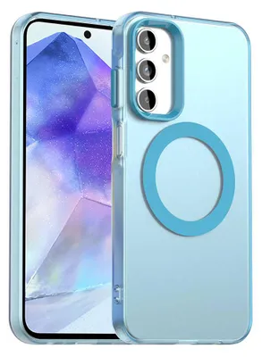 Produktbild von Techsuit - CandyCase MagSafe Schutzhülle für Samsung Galaxy A55 5G - blau