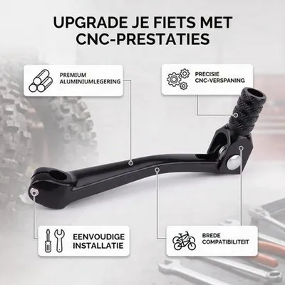 Produktbild von Faltmotorgetriebe Ghost, 10 mm, 155 mm, schwarz