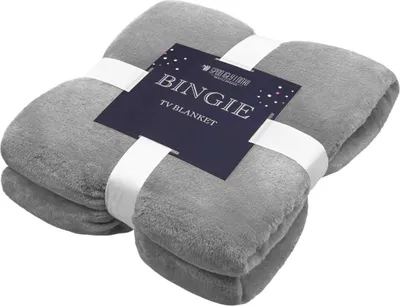 Produktbild von SIIN Bettdecke Fenilt grau 150 cm x 180 cm