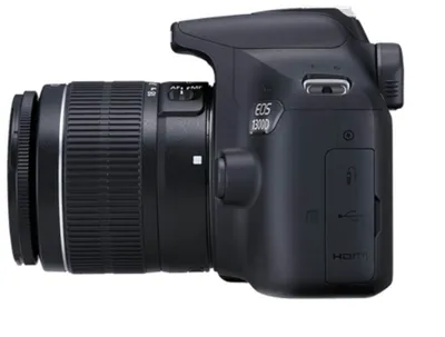 Produktbild von Canon EOS 1300D / Rebel T6 / KISS X80 18 Megapixel DSLR-Kamera, Full HD Video, 22,3 x 14,9 mm CMOS-Sensor, 7,62 cm (3 Zoll) Display, WLAN, YES
