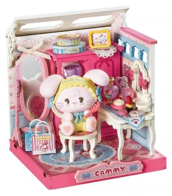 Produktbild von 3D-Puzzle, DIY-Minihaus Cammy's Beauty Moment, Kunststoff, RoLIfe, 100 Teile