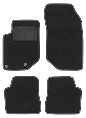 Image de Tapis de sol en moquette pour DS3 Crossback II 2018- (crossover) – jeu 4 pièces, gris graphite, sur mesure – Wielganizator LUX