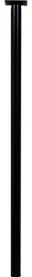 Image de Hettich Tischbein 3,0 x 80 cm acier noir - 1 pièce