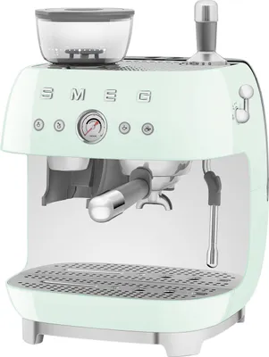 Obrázok produktu pre SMEG EGF03PGEU Kompakt Siebträgermachine pastellgrün Dampffunktion