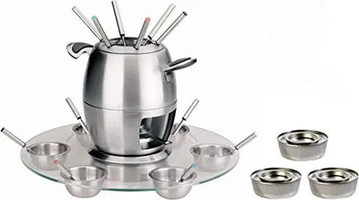 Produktbild von Fondue mit Glasfuß für 6 Personen