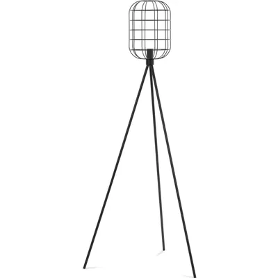 Produktbild von Expondo Uniprodo Stehlampe - offener Gitterschirm - 40 W - Höhe 163 cm