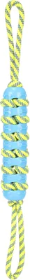 Produktbild von Flmaingo Spielzeug für Hund Tofla Zerrseil Stick blau/gelb - 55x5x5cm - Schwimmf