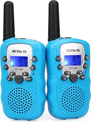 Produktbild von Retevis RT388 Walkie Talkie Kinder, Ostergeschenke Kinder ab 4-12 jahre, mit Taschenlampe VOX, DCS/CTCSS, Funkgerät Große Reichweite für Camping Spiel