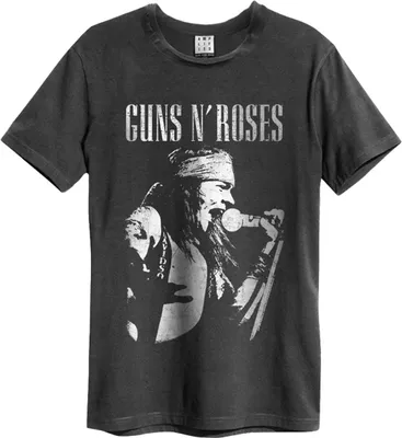 Immagine prodotto di Amplified - Maglietta "Axl Live Profile" per uomo/donna Unisex GD939 (XS) (Charcoal)