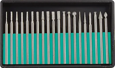 Produktbild von SELVA Diamantfräser-Satz 20 Stück