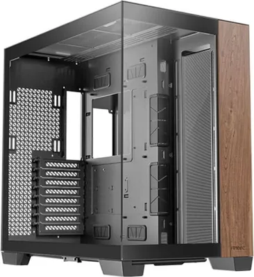 Produktbild von Antec C8 Full Tower ATX/EATX/ITX Schwarz und Holz PC-Gehäuse - Computertechnik