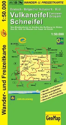 Obrázek produktu pro Vulkaneifel Schneifel Turistická a rekreační mapa 1:50 000