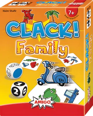 Produktbild von Amigo Spiel + Freizeit 2104 Clack Family Kartenspiel