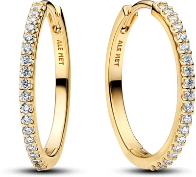 Produktbild von Pandora Sparkling Hoop 264652C01 Ohrringe