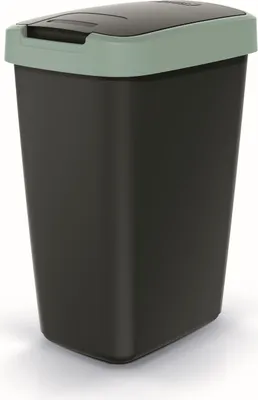 Image de Corbeille à papier 12L COMPACTA Q vert clair | Cza