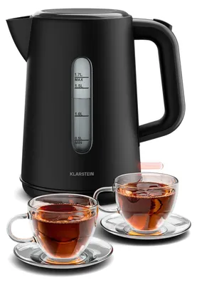 Wasserkocher 1,7 L, 2200 W, minimalistisch, Kalkfilter, 360°-Drehfuß