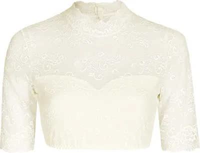 Produktbild von Nina von C. Dirndl-Bluse, halbarm (48 Champagner)