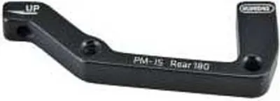 Immagine prodotto di Elvedes Post Mount/è Adattatore pinza freno a disco posteriore per bicicletta Nero 203 mm Nero 203 mm