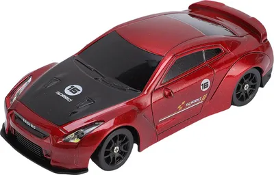 Produktbild von 1:43 Scale RC Drift Car mit Lichtern 4WD High Speed Remote Control Racing Sports Car Toy for Kids Adults Teen Red Simulated for GTR