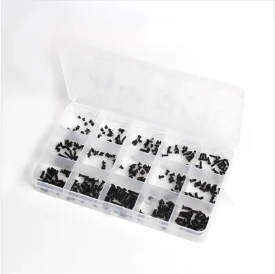 Immagine prodotto di INF Kit 300 pezzi viti riparazione laptop Acciaio al carbonio M2/M2.5/M3