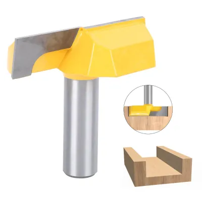 Image de Routeur Bit Surface de rabotage Travail du bois Fraise de nettoyage du sol Knife12 x 57mm