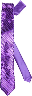 Produktbild von Krawatte Pailletten violett