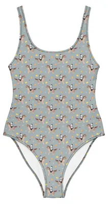 Produktbild von Mr. & Mrs. Panda Badeanzug Pferd Reiten Größe XXXL - Rosa - Geschenk, Pferde, Damen-Badeanzug, Schwimmanzug, Reitverein, Reitsport, Beachwear, Reitstall, Swimsuit