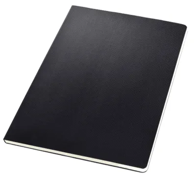 Image de SIGEL CO800 Bloc-notes Conceptum - environ A4, quadrillé, 120 pages, noir