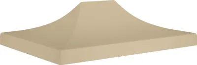 Produktbild von Partyzelt-Dach 4,5x3 m Beige 270 g/m²